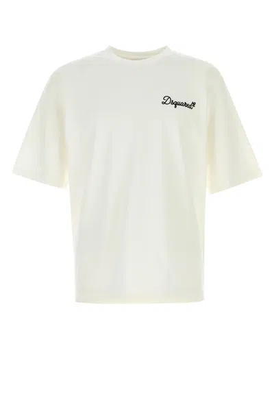 Dsquared2 Cotton Classic T-shirt In White