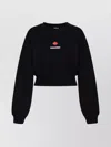 Dsquared2 Black Cotton Sweatshirt