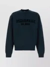 Dsquared2 Dsquared Midnight Blue Cotton Sweatshirt In Blue