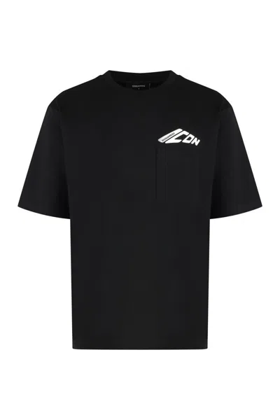 DSQUARED2 DSQUARED2 COTTON CREW-NECK T-SHIRT