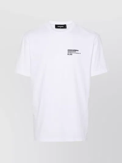 Dsquared2 Regular Fit T-shirt In White