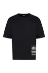 Dsquared2 Graphic-print Cotton T-shirt In Black
