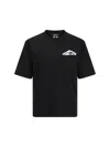 Dsquared2 Graphic Print Cotton Jersey T-shirt In Black