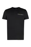 Dsquared2 Palm Beach Printed Cotton T-shirt In Black