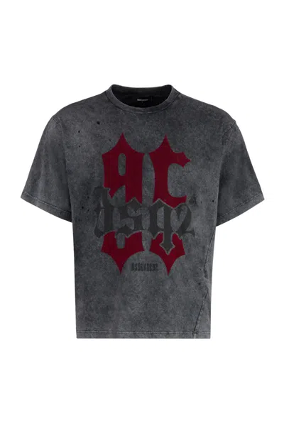 Dsquared2 T-shirts And Polos In Grey