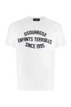 Dsquared2 Graphic Print Crew-neck Cool Fit T-shirt In White