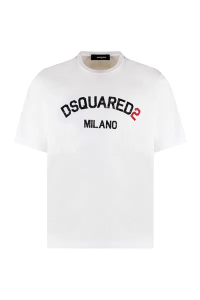 Dsquared2 Loose Fit T Shirt White