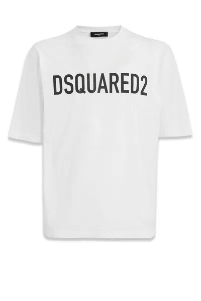DSQUARED2 DSQUARED2 COTTON CREW-NECK T-SHIRT