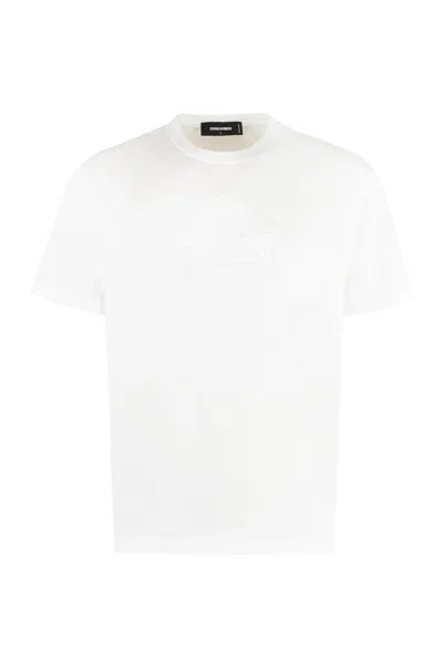DSQUARED2 DSQUARED2 COTTON CREW-NECK T-SHIRT