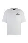 Dsquared2 Cotton Crew-neck T-shirt In White