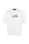 Dsquared2 Cotton Crew-neck T-shirt In White