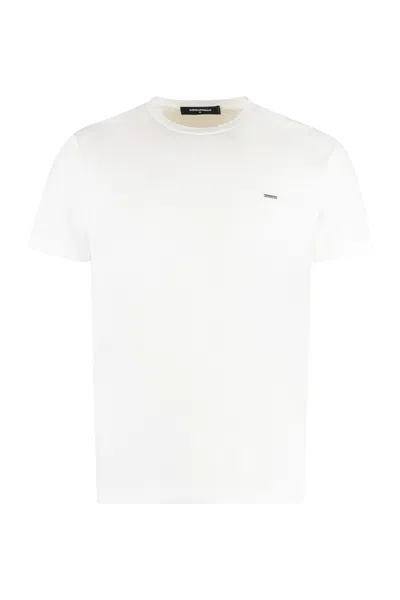 Dsquared2 Cotton Crew-neck T-shirt In Multi