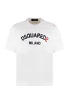 DSQUARED2 COTTON CREW-NECK T-SHIRT