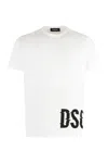 Dsquared2 Men's Cotton Crew-neck T-shirt In White