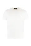 Dsquared2 Ribbed Crew-neck Cool Fit T-shirt In White