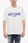 Dsquared2 Cotton Crew-neck T-shirt With Frontal Print
