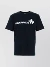 Dsquared2 Cotton Crew Neck T-shirt With Short Sleeves In Black