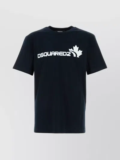 DSQUARED2 COTTON CREW NECK T-SHIRT WITH SHORT SLEEVES