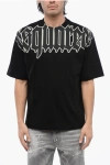 Dsquared2 Cotton D2 Gothic Loose Fit T-shirt In Black