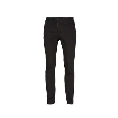 Dsquared2 Cotton Denim Jeans In Black