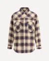 Dsquared2 Plaid Button-down Shirt With Chest Pockets In Brown