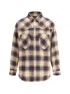 Dsquared2 Plaid Button-down Shirt With Chest Pockets In Multi
