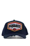 DSQUARED2 DSQUARED2 COTTON GABARDINE BASEBALL CAP WITH