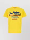 Dsquared2 Dsquared Yellow Cotton Dsquared X Magliano T-shirt In Yellow