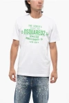 Dsquared2 Cotton Greatest Team T-shirt With Print In White
