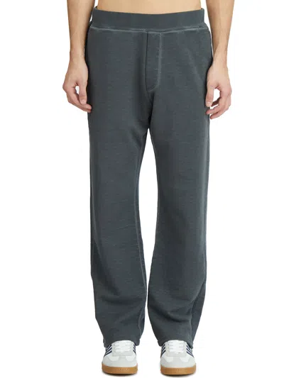 Dsquared2 Cotton Gym Pants In Burgundy