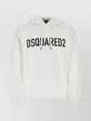 Dsquared2 Dsquared White Cotton Sweatshirt In Cream