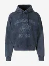 Dsquared2 Cypro Hoodie In Navy Blue