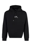 Dsquared2 Cotton Hoodie In Black