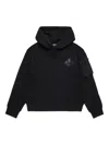 Dsquared2 Cotton Hoodie In Black