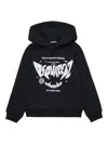 Dsquared2 Cotton Hoodie In Black