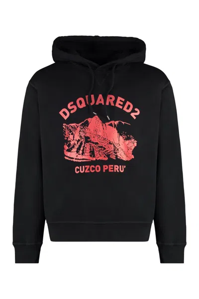 DSQUARED2 DSQUARED2 COTTON HOODIE