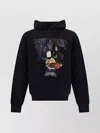 DSQUARED2 COTTON HOODIE GRAPHIC PRINT