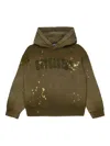 Dsquared2 Cotton Hoodie In Green