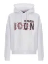 Dsquared2 `icon Scribble Cool Fit` Crew-neck T-shirt In White