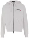 Dsquared2 Cotton Hoodie With Logo In White