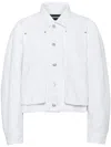 Dsquared2 Jacke Aus Baumwolle In Weiss