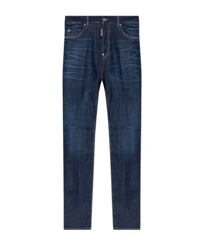 DSQUARED2 DSQUARED2 DISTRESSED STRAIGHT-LEG JEANS