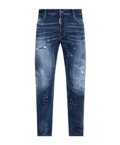 DSQUARED2 DSQUARED2 DISTRESSED BIKER JEANS