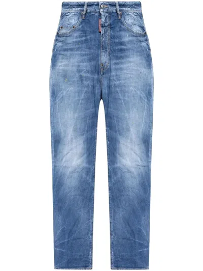 Dsquared2 Cotton Jeans In Blue