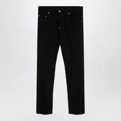 Dsquared2 Cotton Jeans Black Bull Skater