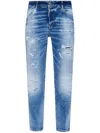 Dsquared2 Cotton Jeans In Blue