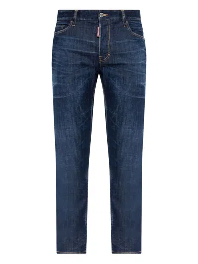 Dsquared2 Cotton Jeans In Blue