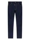 Dsquared2 Men Cool Guy Jeans With Contrasting Stitching In Blue