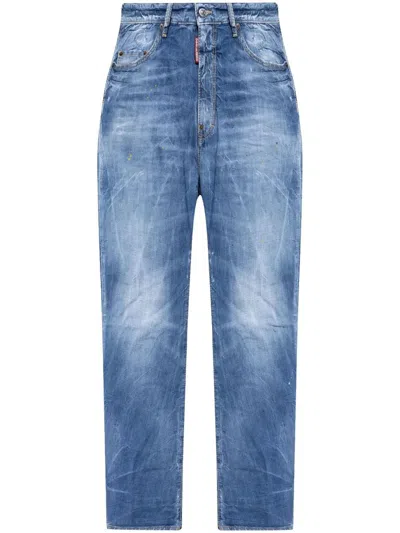 Dsquared2 Cotton Jeans In Blue