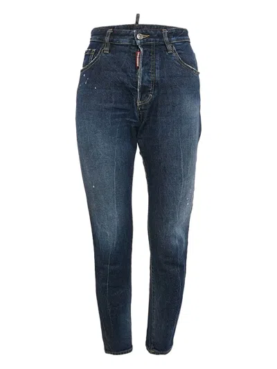 Pre-owned Dsquared2 Cotton Jeans In Blue
